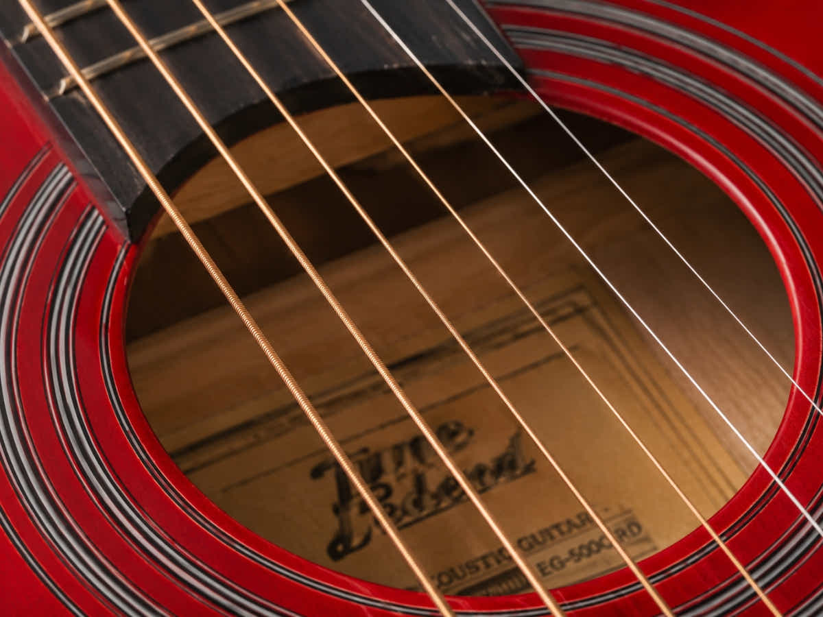 38'' Acoustic Guitar - Red