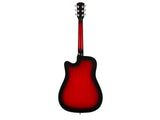 38'' Acoustic Guitar - Red