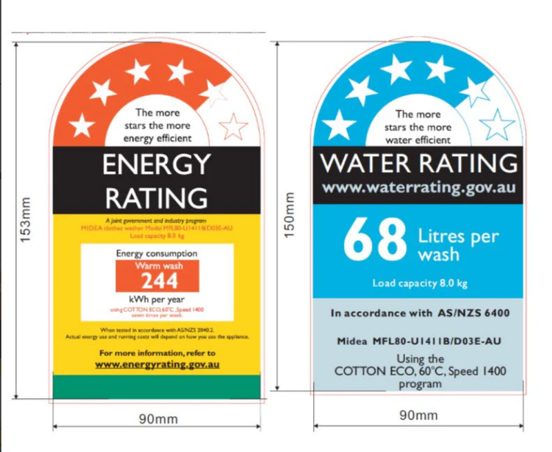 T Midea 8KG Front Loader Washing Machine - White Color