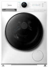T Midea 9.0KG Steam Wash Front Load Washing Machine With Wi-Fi - White Color