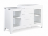 Wooden Nursery Change Table - White