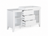 Wooden Nursery Change Table - White