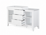 Wooden Nursery Change Table - White