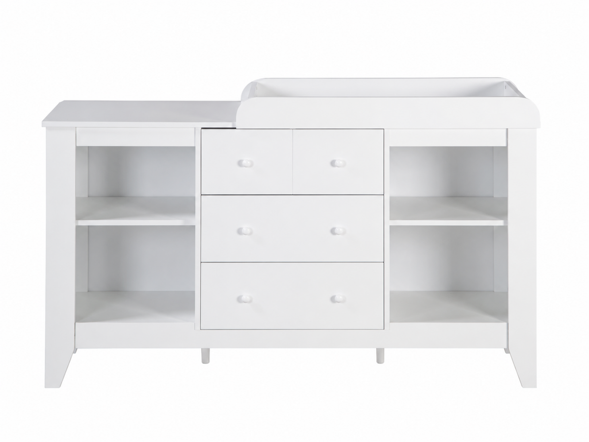 Wooden Nursery Change Table - White