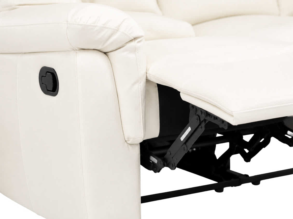 Ronae Corner Recliner Sofa PU - Beige