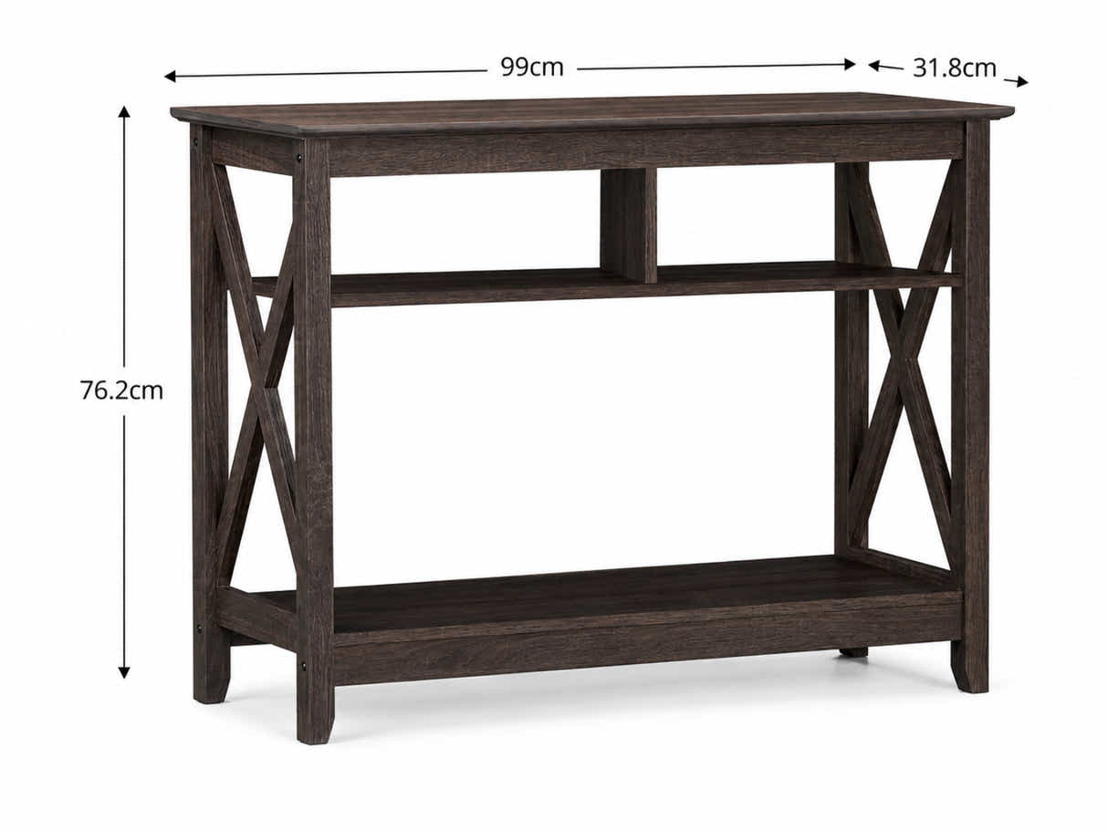 Console Table - Oak