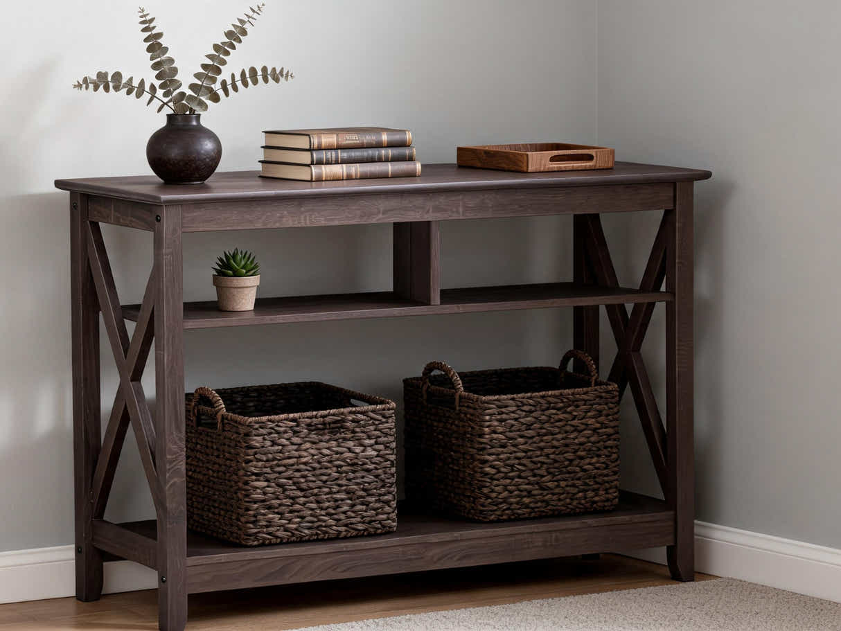 Console Table - Oak