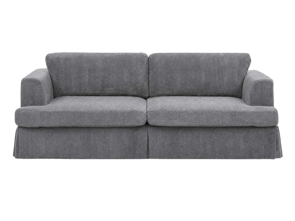 Levinson Corduroy Sofa - Grey