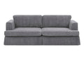 Levinson Corduroy Sofa - Grey