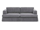Levinson Corduroy Sofa - Grey