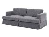 Levinson Corduroy Sofa - Grey