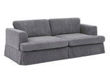 Levinson Corduroy Sofa - Grey