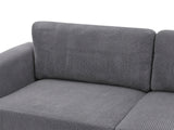 Levinson Corduroy Sofa - Grey