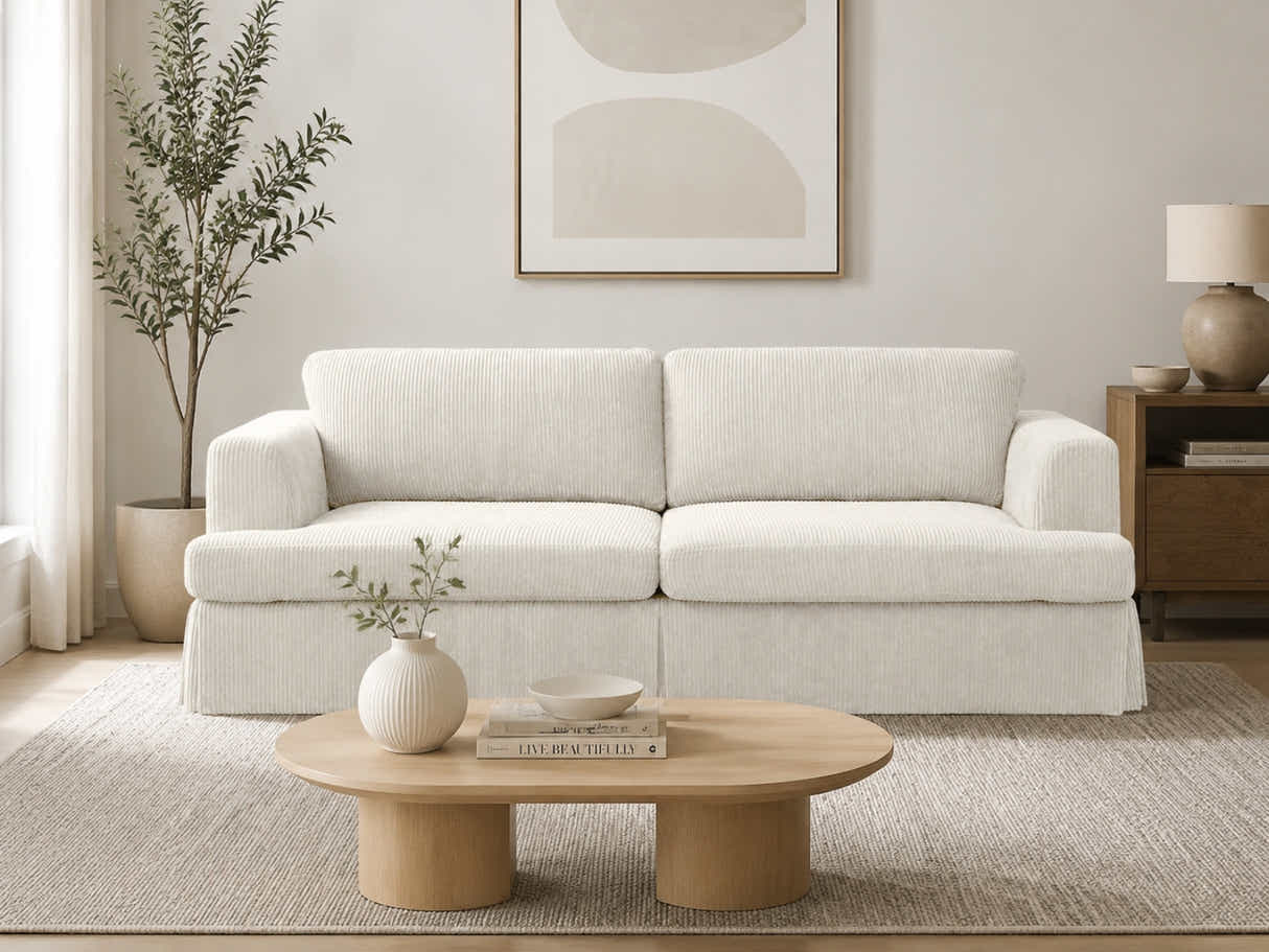 Levinson Corduroy Sofa - Beige