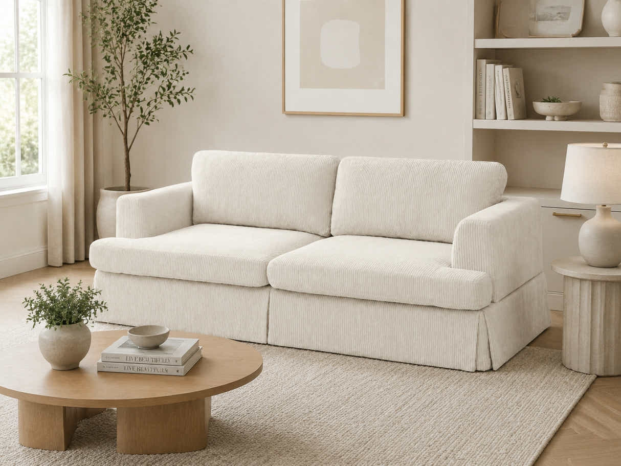 Levinson Corduroy Sofa - Beige