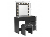 Xclusive Ignited LED Dressing Table Black