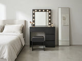 Xclusive Ignited LED Dressing Table Black