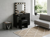 Xclusive Ignited LED Dressing Table Black