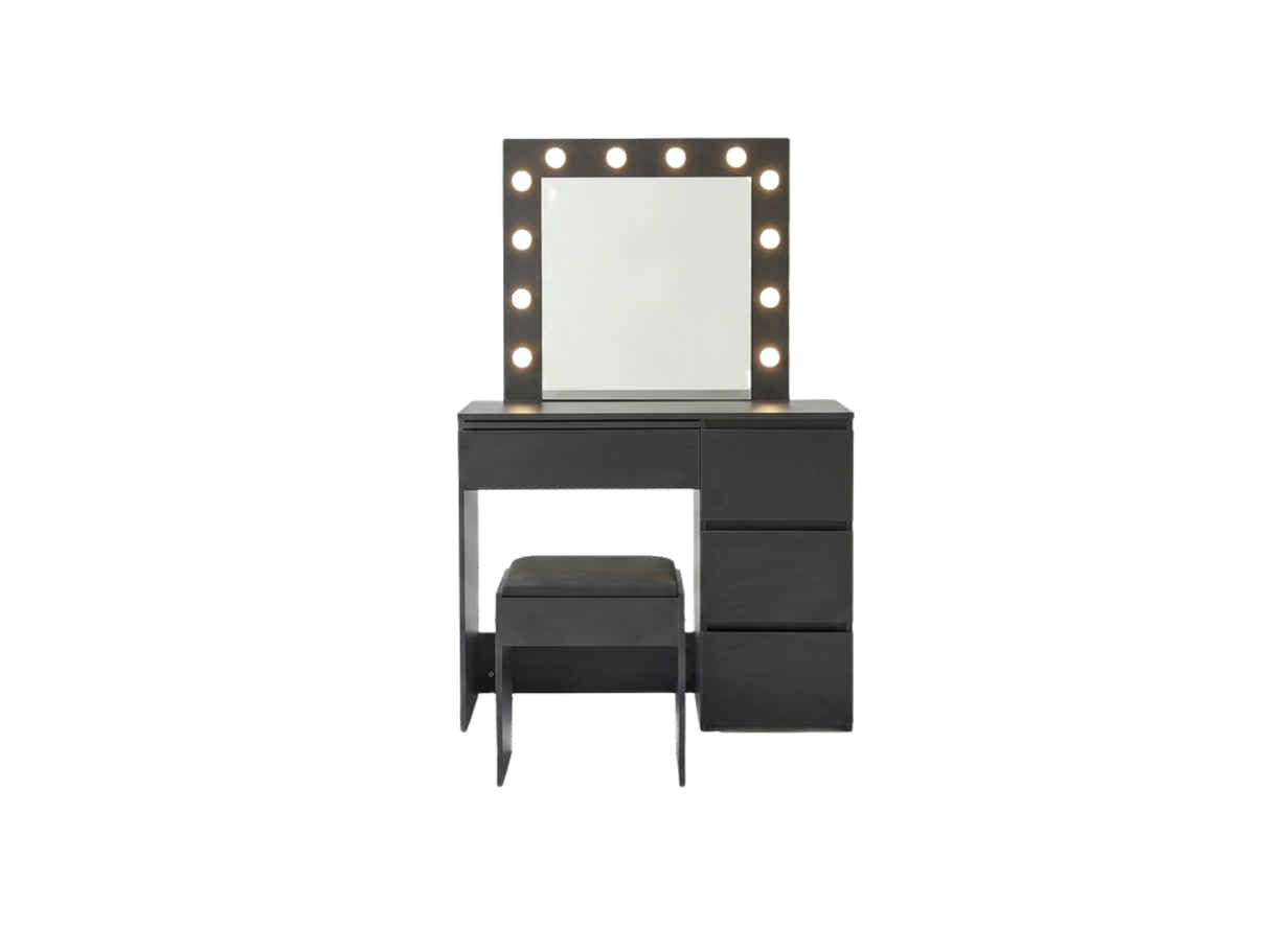 Xclusive Ignited LED Dressing Table Black