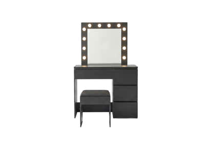 Xclusive Ignited LED Dressing Table Black