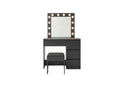 Xclusive Ignited LED Dressing Table - Black