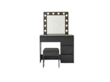 Xclusive Ignited LED Dressing Table Black