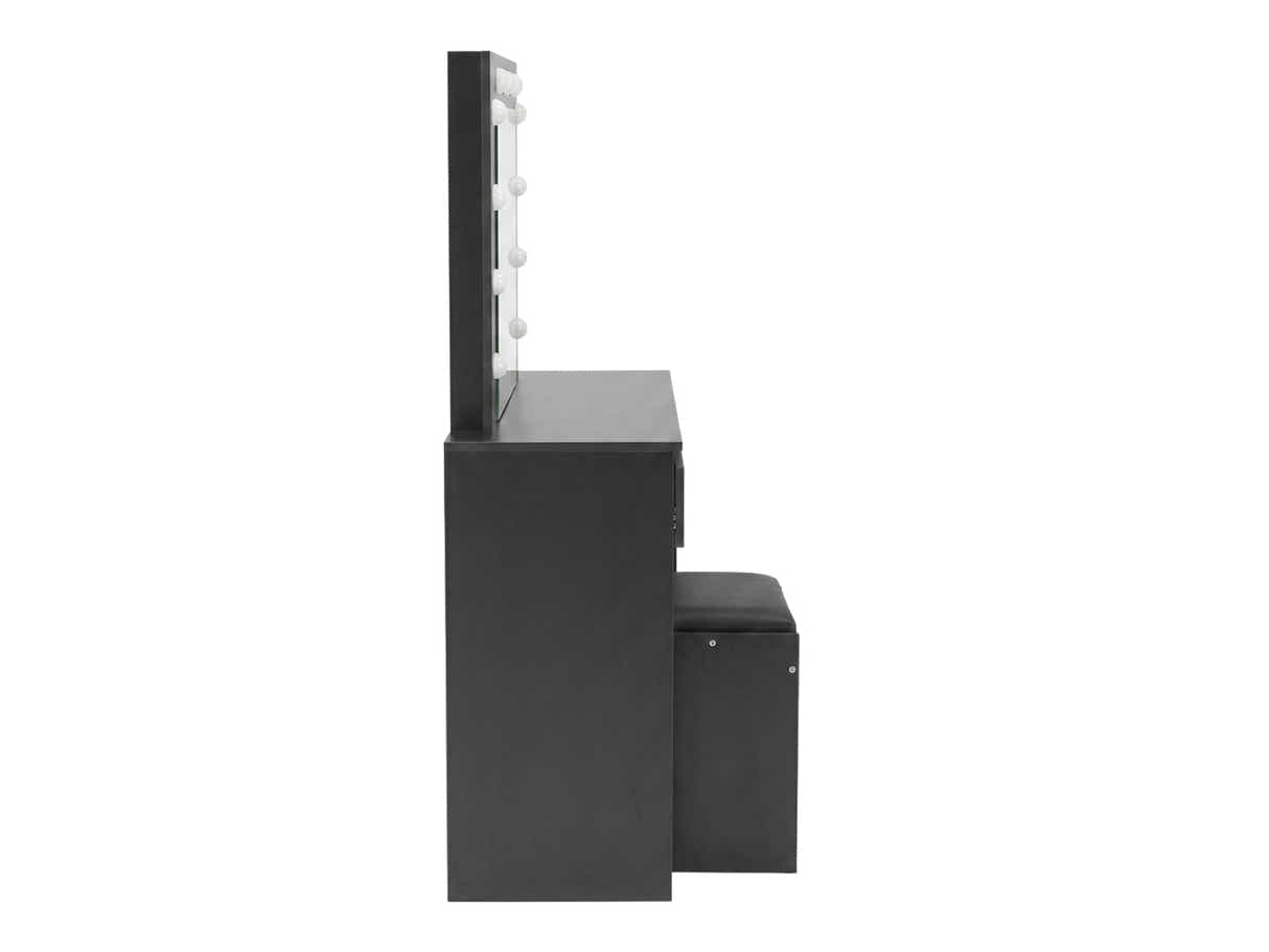 Xclusive Ignited LED Dressing Table Black