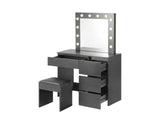 Xclusive Ignited LED Dressing Table Black