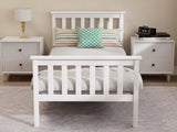 Hampshire Bed Frame White - Single