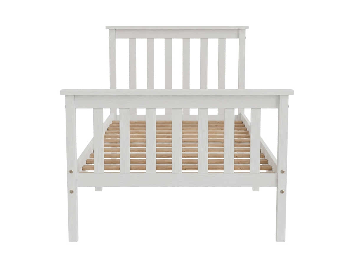 Hampshire Bed Frame White - Single