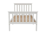 Hampshire Bed Frame White - Single