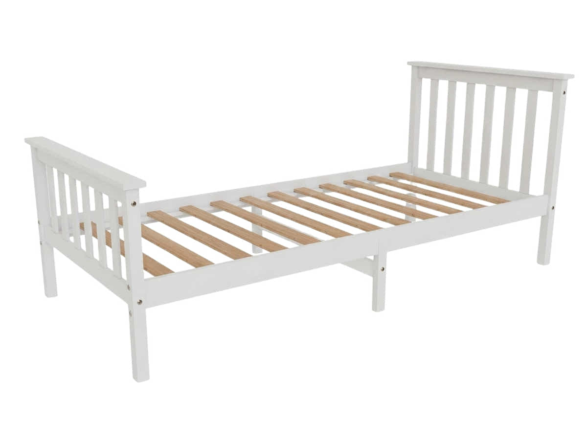 Hampshire Bed Frame White - Single