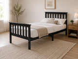 Hampshire Bed Frame Single - Black