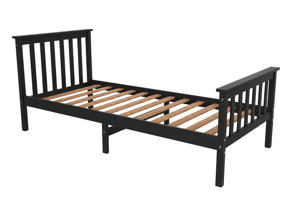 Hampshire Bed Frame Single - Black