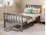Hampshire Bed Frame Grey - Single