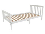 Hampshire Bed Frame White - King Single