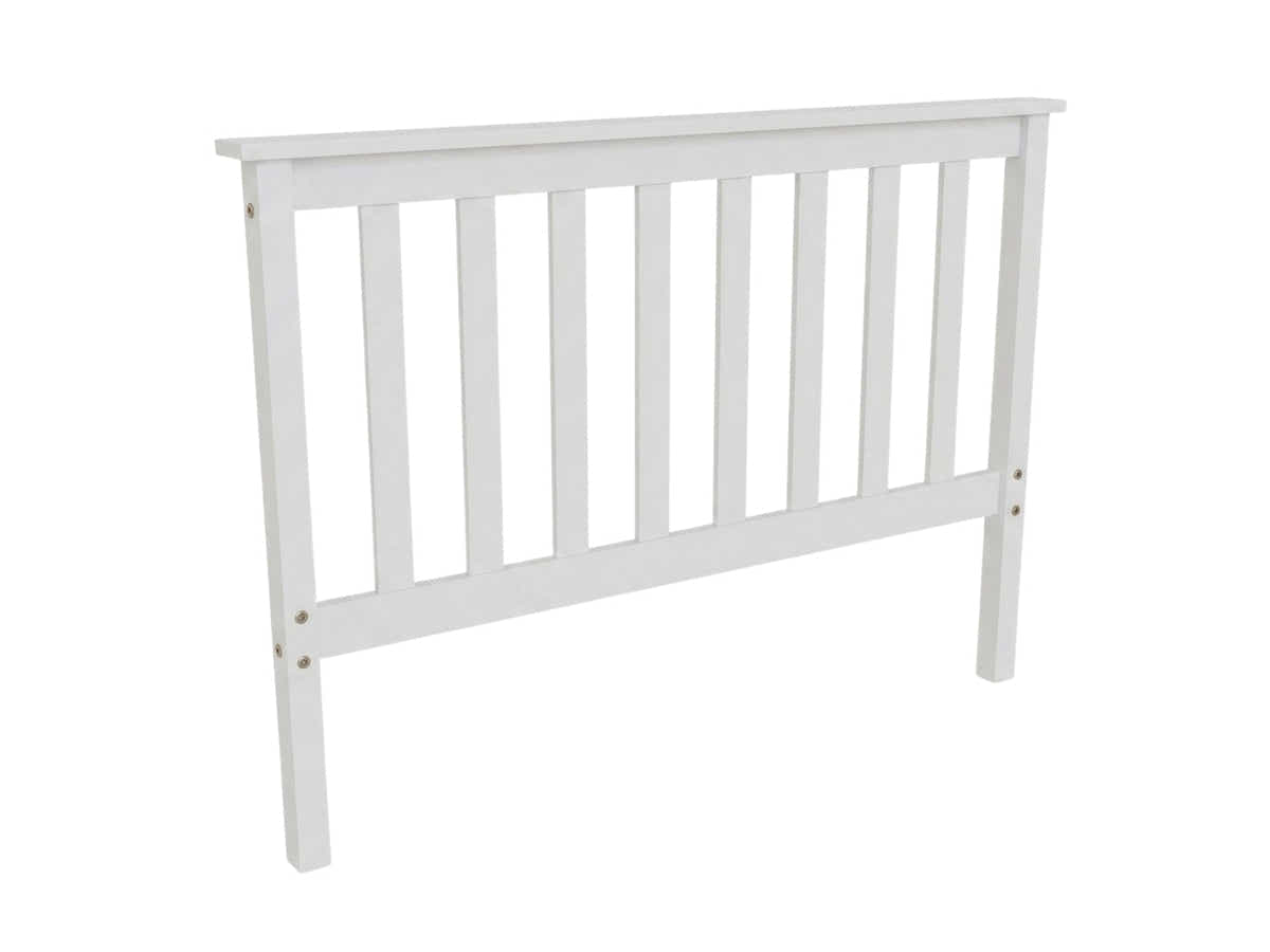 Hampshire Bed Frame White - King Single