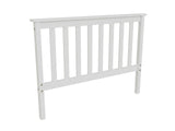 Hampshire Bed Frame White - King Single