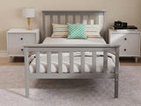 Hampshire Bed Frame King Single - Grey