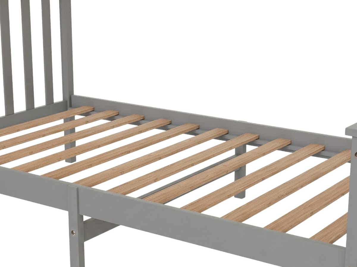 Hampshire Bed Frame King Single - Grey