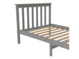 Hampshire Bed Frame King Single - Grey