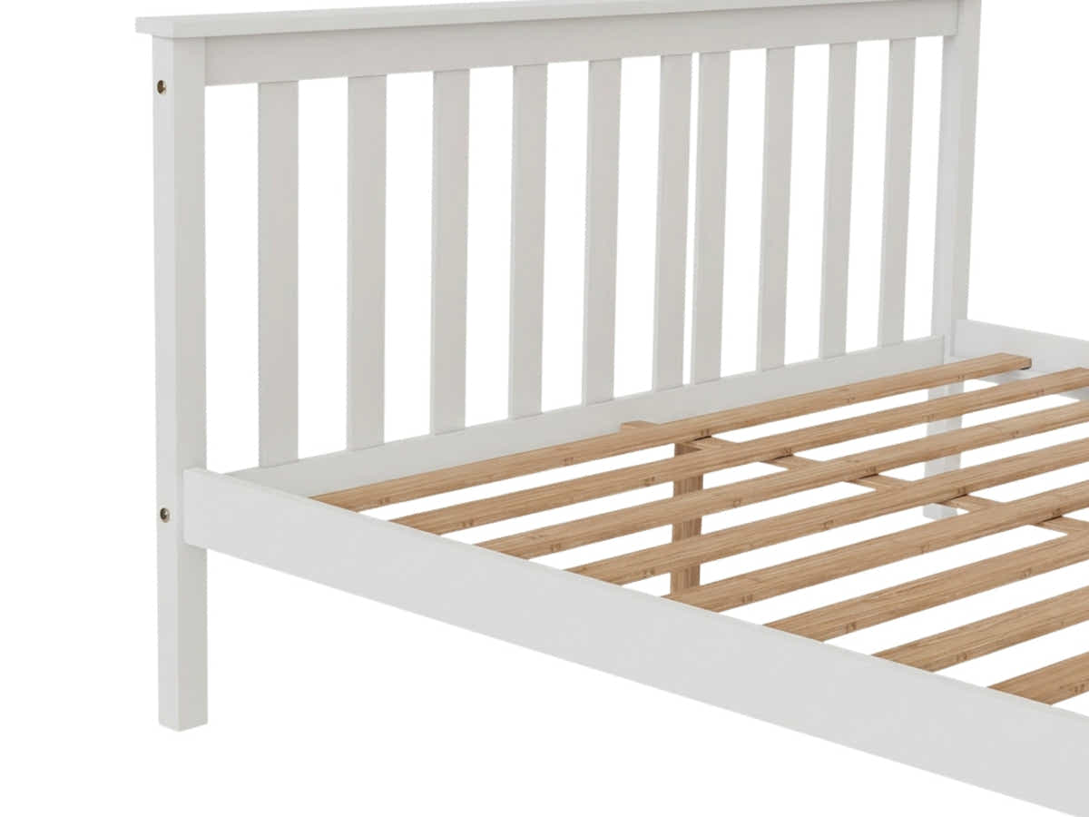 Hampshire Bed Frame White - Double