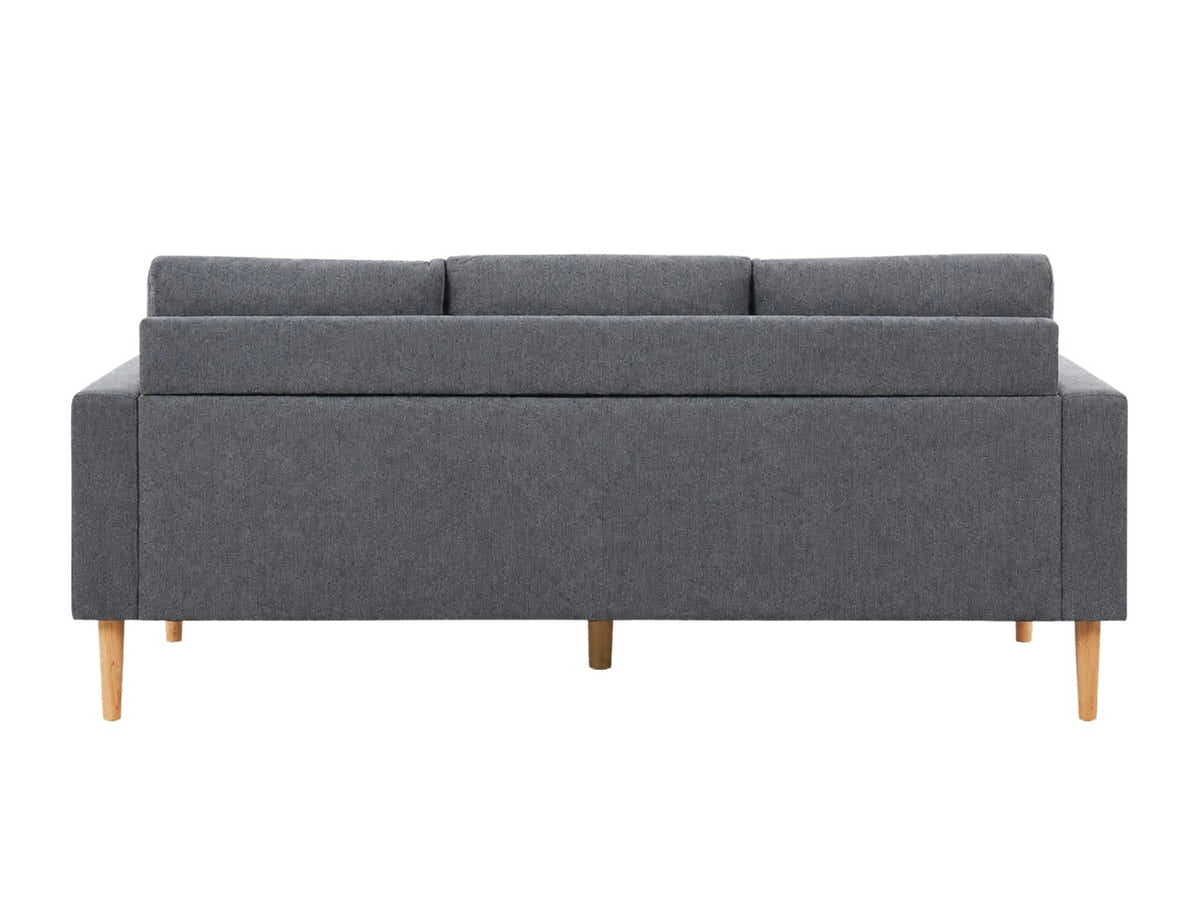Darius Corner Sofa Linen - Grey