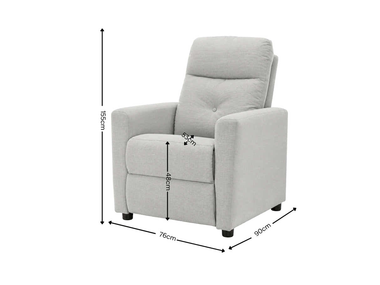 Buren Push Back Recliner Chair