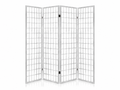 4-Panel Room Divider E P1 - White