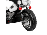 Kids Ride On Police Motorbike - Black