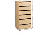 Mattone 6-Drawer Tallboy
