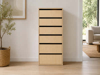 Mattone 6-Drawer Tallboy