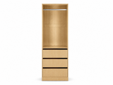 Mattone 3-Drawer Wardrobe with Hanging