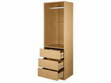 Mattone 3-Drawer Wardrobe with Hanging